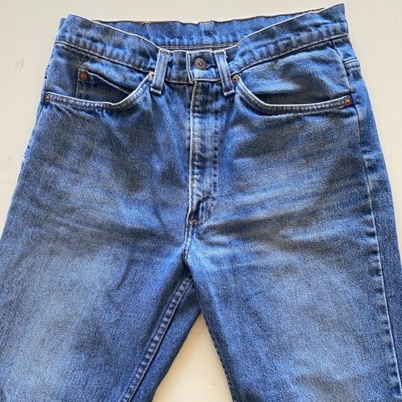 Levi's Blue Bootcut Jeans for Men - Picture 3 of 6